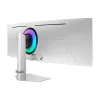 49 Zoll OLED Curved Monitor Samsung S49DG934SU — 5120×1440 Dual QHD, 32:9, 0,03 ms, USB-Hub, VESA, höhenverstellbar, silber
