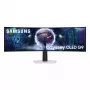 49 Zoll OLED Curved Monitor Samsung S49DG934SU — 5120×1440 Dual QHD, 32:9, 0,03 ms, USB-Hub, VESA, höhenverstellbar, silber