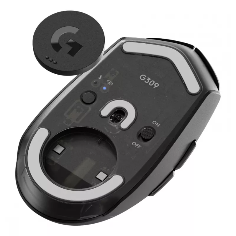 LOGITECH G309 Lightspeed Wireless Gaming Maus Schwarz