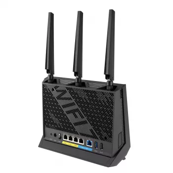 ASUS RT-BE86U WLAN-Router 10 Gigabit Ethernet Dualband (2,4 GHz / 5 GHz) Schwarz