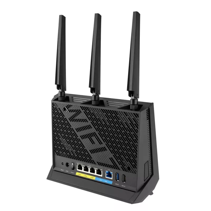 ASUS RT-BE86U WLAN-Router 10 Gigabit Ethernet Dualband (2,4 GHz / 5 GHz) Schwarz