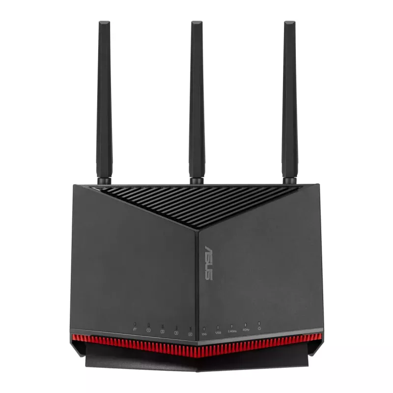 ASUS RT-BE86U WLAN-Router 10 Gigabit Ethernet Dualband (2,4 GHz / 5 GHz) Schwarz