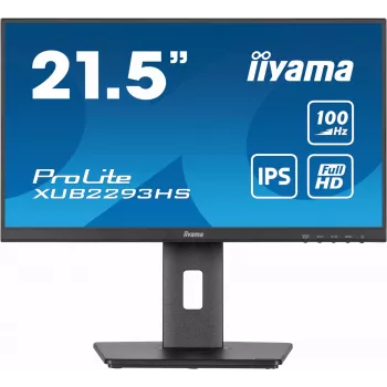 iiyama ProLite XUB2293HS-B6 Computer Monitor 54,6 cm (21,5 Zoll) 1920 x 1080 Pixel Full HD LED Schwarz