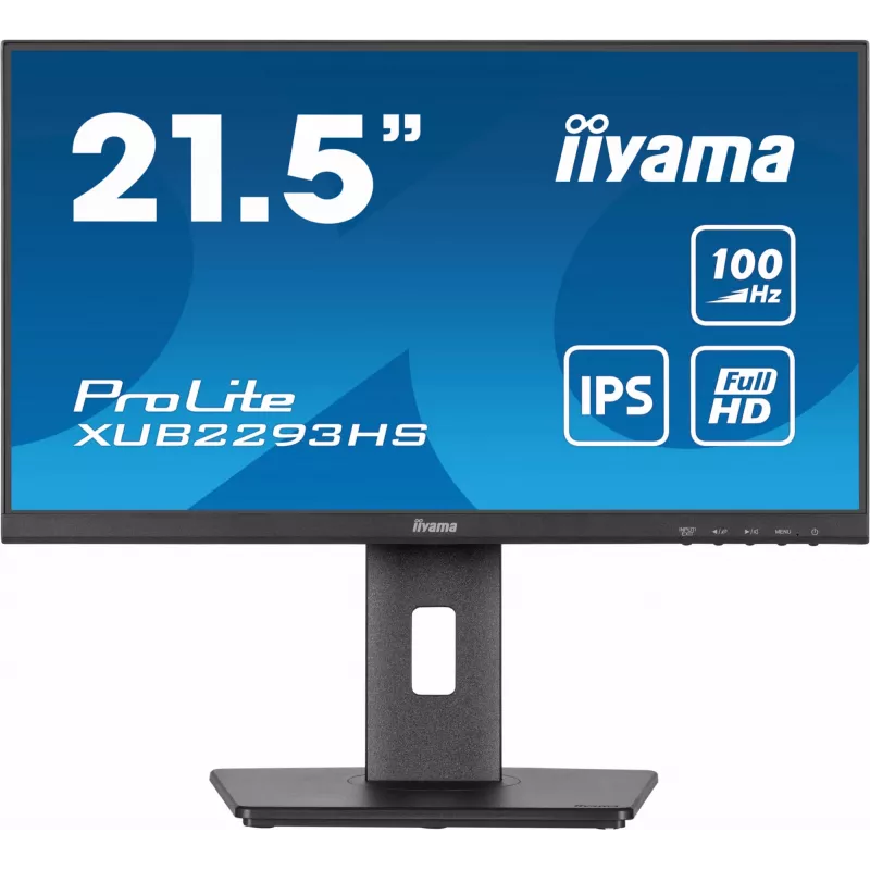 iiyama ProLite XUB2293HS-B6 Computer Monitor 54,6 cm (21,5 Zoll) 1920 x 1080 Pixel Full HD LED Schwarz