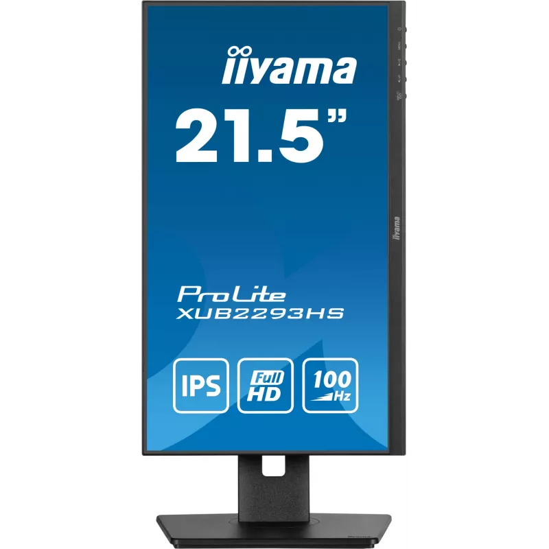 iiyama ProLite XUB2293HS-B6 Computer Monitor 54,6 cm (21,5 Zoll) 1920 x 1080 Pixel Full HD LED Schwarz