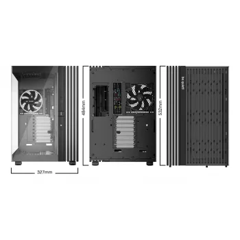 PC-Gehäuse be quiet! LIGHT BASE 900 FX Full Tower Schwarz