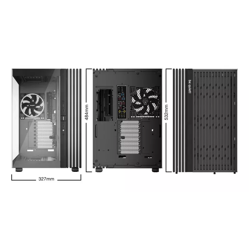 PC-Gehäuse be quiet! LIGHT BASE 900 FX Full Tower Schwarz