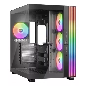 PC-Gehäuse be quiet! LIGHT BASE 600 LX Midi Tower Schwarz