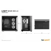 PC-Gehäuse be quiet! LIGHT BASE 600 LX Midi Tower Schwarz