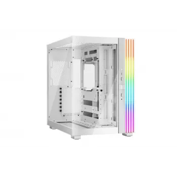 PC-Gehäuse be quiet! LIGHT BASE 600 DX Weiß Midi-Tower, ATX/microATX/Mini-ATX, Glasscheibe, RGB-Front, USB-C