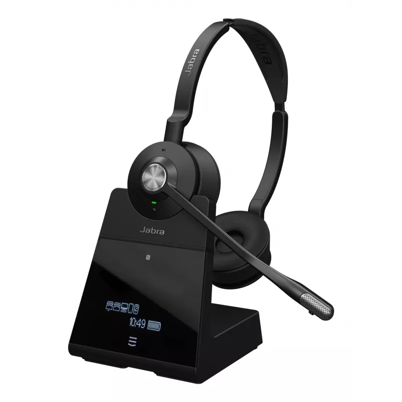 Jabra Engage 75 SE - Stereo, EMEA, Wireless, 40 - 16000 Hz, Office/Callcenter, 90 g, Headset, Schwarz