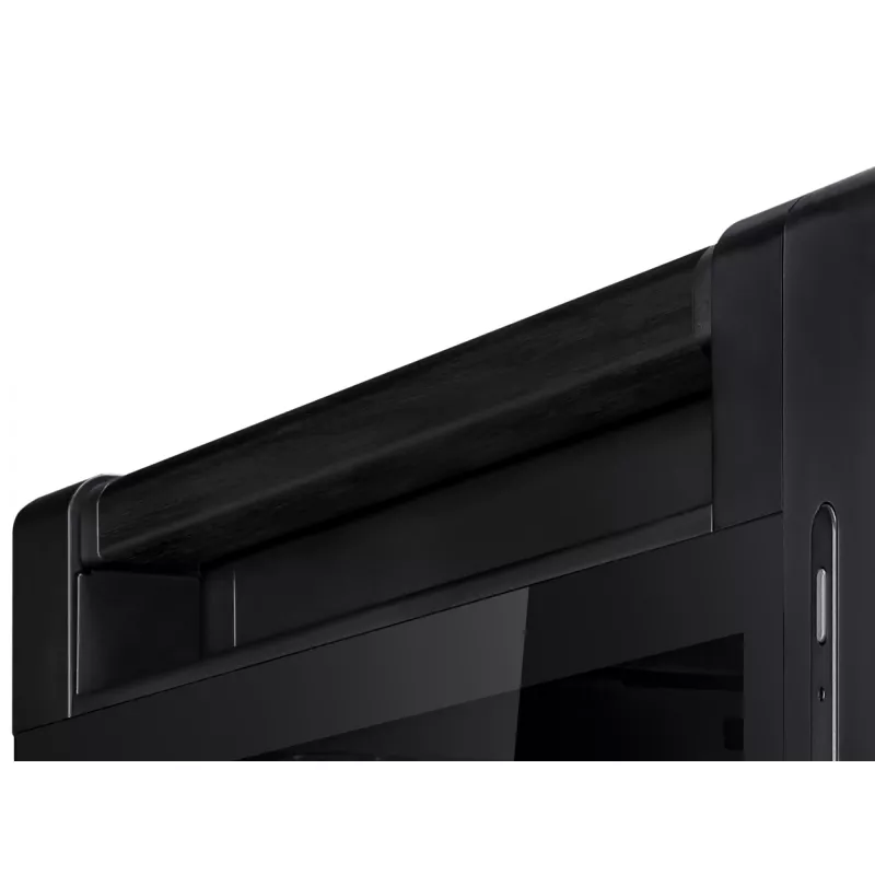 PC-Gehäuse ASUS ProArt PA602 Wood Edition Midi Tower Schwarz — Holz, ATX/EATX-Unterstützung, Temperglas, 4×3,5 Zoll / 8×2,5 Zoll, GPU bis zu 450 mm