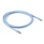 CLUB3D USB-C-Kabel blau, 2 m, USB-C, USB-C, USB4 Gen 2x2, 20 Gbit/s, Blau