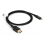 USB-Typ-C-auf-DisplayPort-2.1-Kabel, Club 3D CAC-1559, bidirektional, VESA DP80-zertifiziert, 1 m