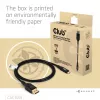 USB-Typ-C-auf-DisplayPort-2.1-Kabel, Club 3D CAC-1559, bidirektional, VESA DP80-zertifiziert, 1 m