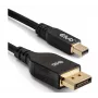 CLUB3D Mini DisplayPort™ auf DisplayPort™ Bidirektionales VESA DP80 Zertifiziertes Kabel M/M 1m/3.28ft