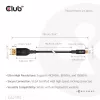 CLUB3D Mini DisplayPort™ auf DisplayPort™ Bidirektionales VESA DP80 Zertifiziertes Kabel M/M 1m/3.28ft