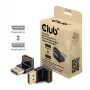 Adapter club 3D DisplayPort Stecker auf DisplayPort 1.4 Buchse 90° abgewinkelt, unterstützt 4K@120Hz
