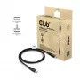 CLUB3D MiniDisplayPort™ auf MiniDisplayPort bidirektionales VESA DP80 zertifiziertes Kabel M/M 1m/3,28ft