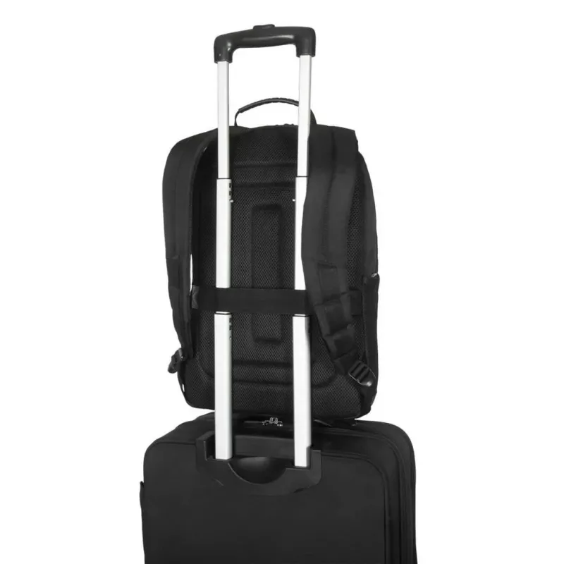 Laptop-Rucksack Targus Classic EcoSmart 40,6 cm (16 Zoll), schwarz, mit 3 Fronttaschen