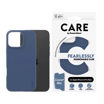 Cover PanzerGlass CARE by modische Hülle Blue iPhone 16 Pro Max Transparent