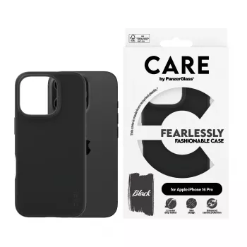PanzerGlass CARE™ by ® Case Schwarz iPhone 16 Pro