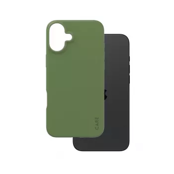 Cover PanzerGlass CARE by ® modische Hülle Grün iPhone 16 Plus