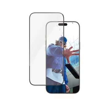 PanzerGlass® Displayschutzfolie iPhone 16 Pro Max | Ultra-Wide Fit