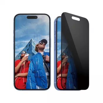 PanzerGlass® Privacy Screen Protector iPhone 16 | 15 | Ultra-Wide Fit mit EasyAligner