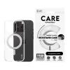 PanzerGlass CARE™ by ® Case Transparent mit silbernem Kickstand & MagSafe iPhone 16 Pro
