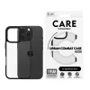 PanzerGlass CARE™ by ® Urban Combat Hülle transparent mit schwarzem Rahmen für iPhone 16 Pro