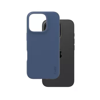 PanzerGlass CARE™ by ® Case Blue iPhone 16 Pro, Cover, Apple, Apple - iPhone 16 Pro, Blau