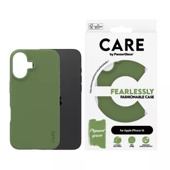 PanzerGlass CARE™ by ® Hülle Grün iPhone 16