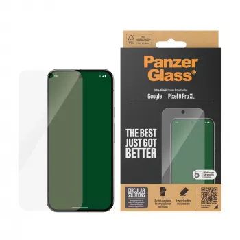 PanzerGlass® Displayschutzfolie Google Pixel 9 Pro XL | Ultra-Wide Fit