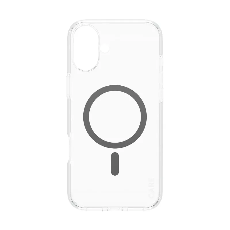 PanzerGlass CARE™ by ® Urban Combat Hülle transparent mit schwarz MagSafe iPhone 16 Plus