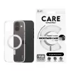 PanzerGlass CARE™ by ® transparente Hülle mit silbernem Kickstand & MagSafe iPhone 16 Plus