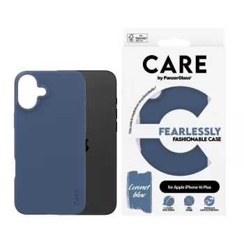 Cover PanzerGlass CARE by modische Hülle Blue iPhone 16 Plus