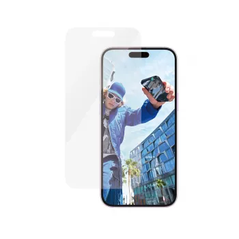 PanzerGlass® Displayschutzfolie iPhone 16 Plus | 15 Plus | Classic Fit