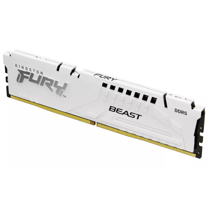 Kingston Technology FURY Beast 32GB 6000MT/s DDR5 CL36 DIMM (Kit of 2) White EXPO