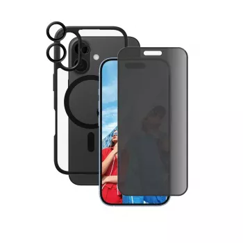 PanzerGlass ® | CARE by ® Flagship 3-in-1 Privacy Bundle iPhone 16
