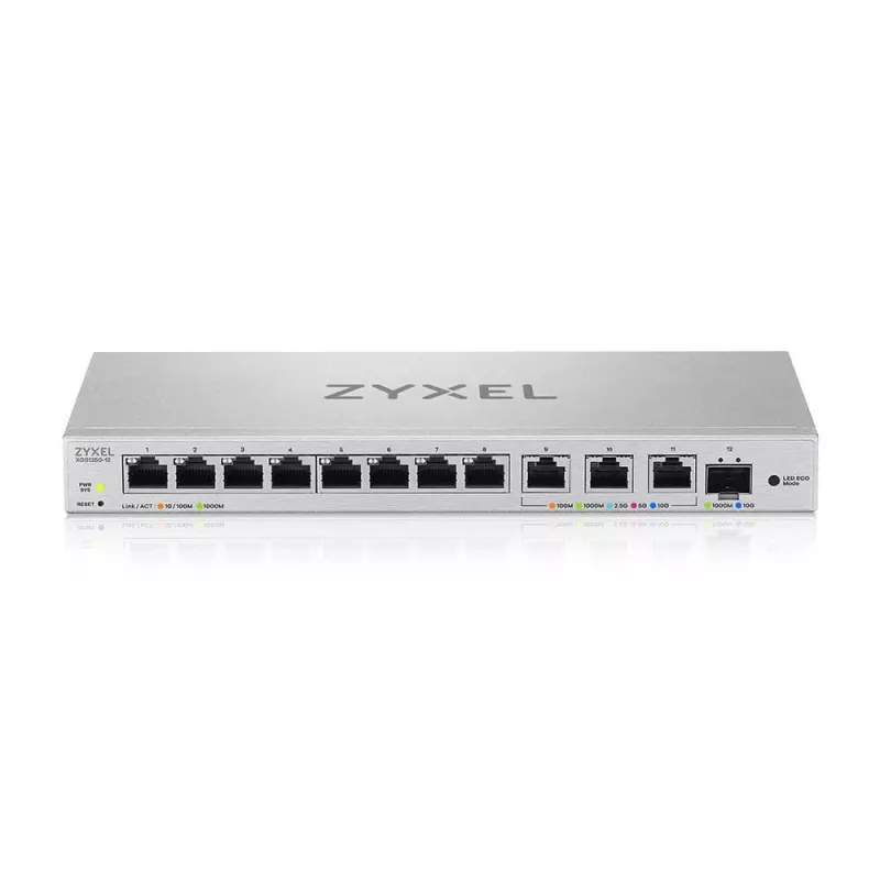 Zyxel XGS1250-12 Managed L2 10G Ethernet (100/1000/10000) Grau