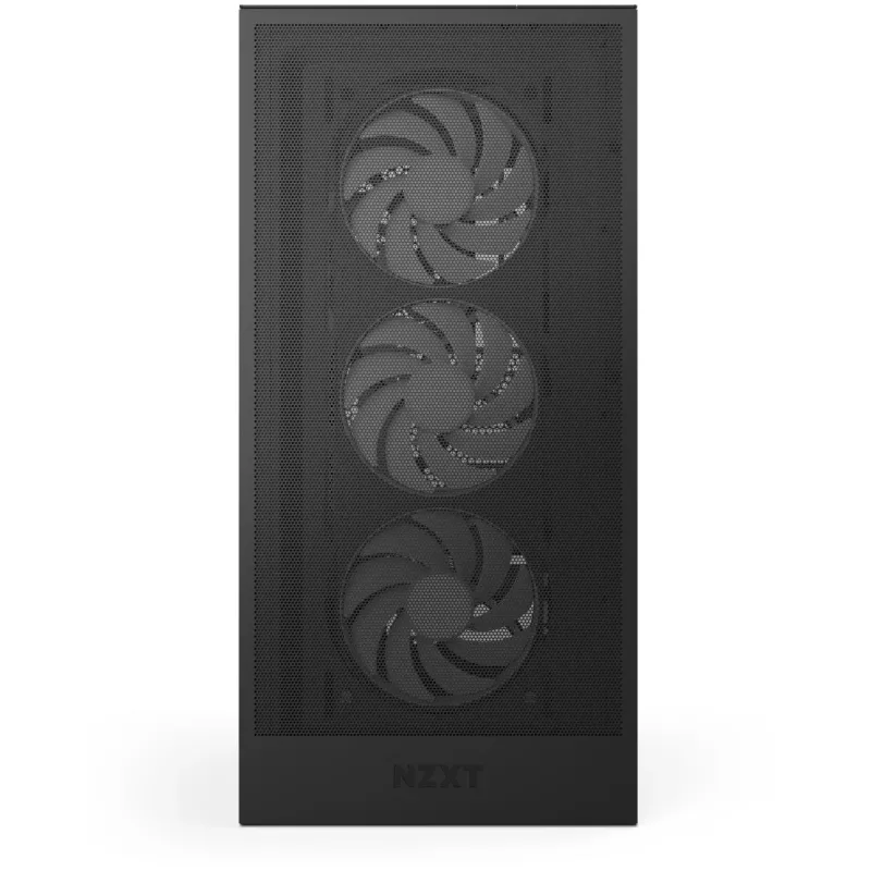 NZXT H5 Flow (2024) Mid Tower ATX Gehäuse, Schwarz