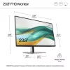 HP Series 5 Pro 23,8 Zoll FHD Monitor - 524pf, 60,5 cm (23,8 Zoll), 1920 x 1080 Pixel, Full HD, LCD, 5 ms, Schwarz, Silber