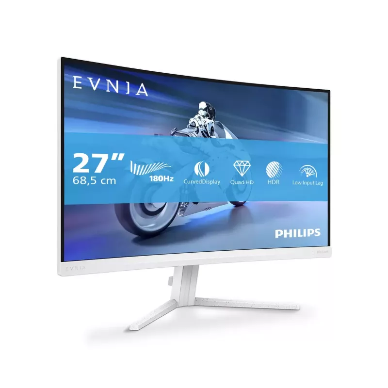 Philips Evnia 5000 27M2C5501/00 Computer-Monitor 68,6 cm (27 Zoll) 2560 x 1440 Pixel Quad HD LCD Weiß