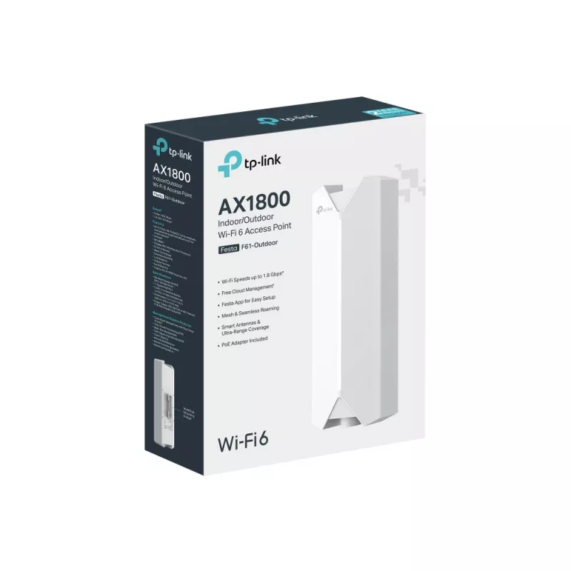 TP-Link Festa F61-Outdoor 1800 Mbit/s Weiß Leistung over Ethernet (PoE)