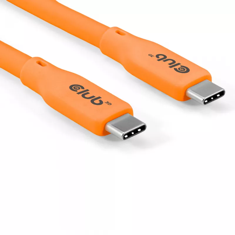 CLUB3D Kabel / Adapter USB-Kabel USB4 Gen 2x2 2 m USB C Orange