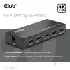 CLUB3D 1 zu 4 HDMI™ Splitter 4K120Hz