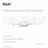 CLUB3D 1 zu 4 HDMI™ Splitter 4K120Hz