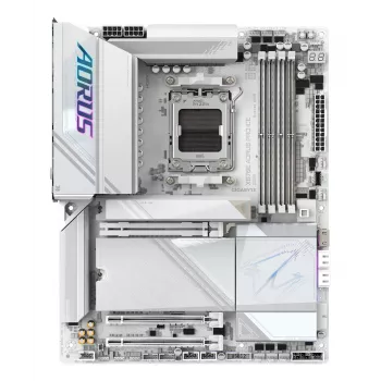 Motherboard GIGABYTE X870E AORUS PRO ICE — AMD X870E, Sockel AM5, ATX, DDR5, 4×DIMM, Wi‑Fi 7, 2.5Gb LAN