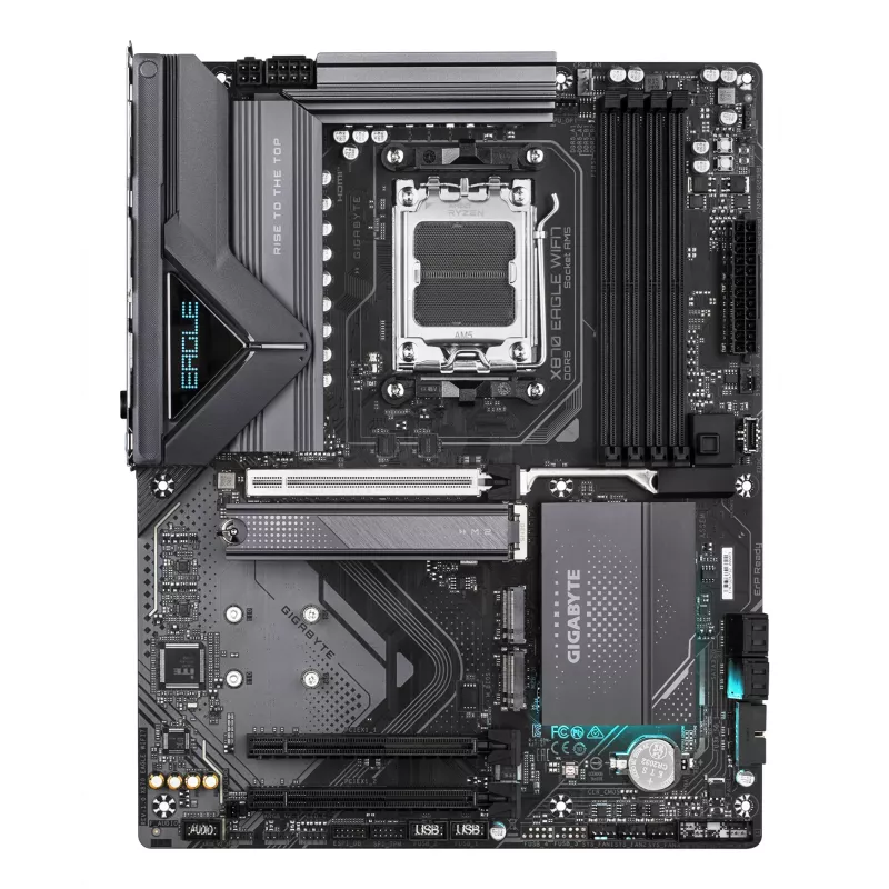 Motherboard GIGABYTE X870 EAGLE WIFI7 ATX, AMD X870 Chipsatz, Sockel AM5, DDR5, 4x DIMM, Wi‑Fi 7, 2,5Gb LAN